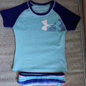 Under Armour Girls 2 Piece Tankini